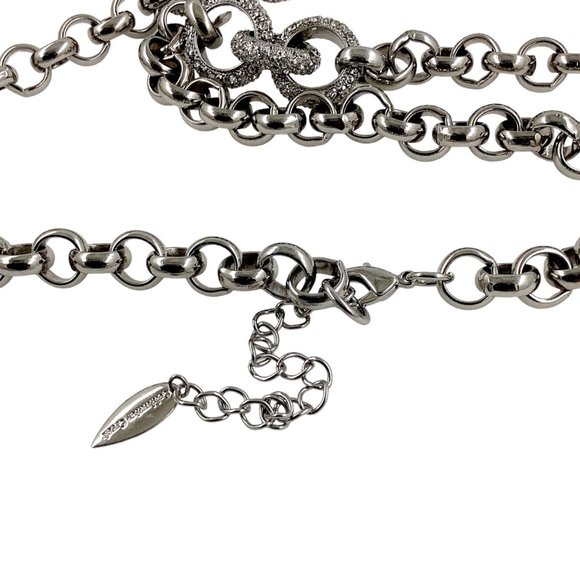 Coldwater Creek Accented Chain Necklace, 35.5 in, Grunge Style, Trendy, Gift - Picture 7 of 13